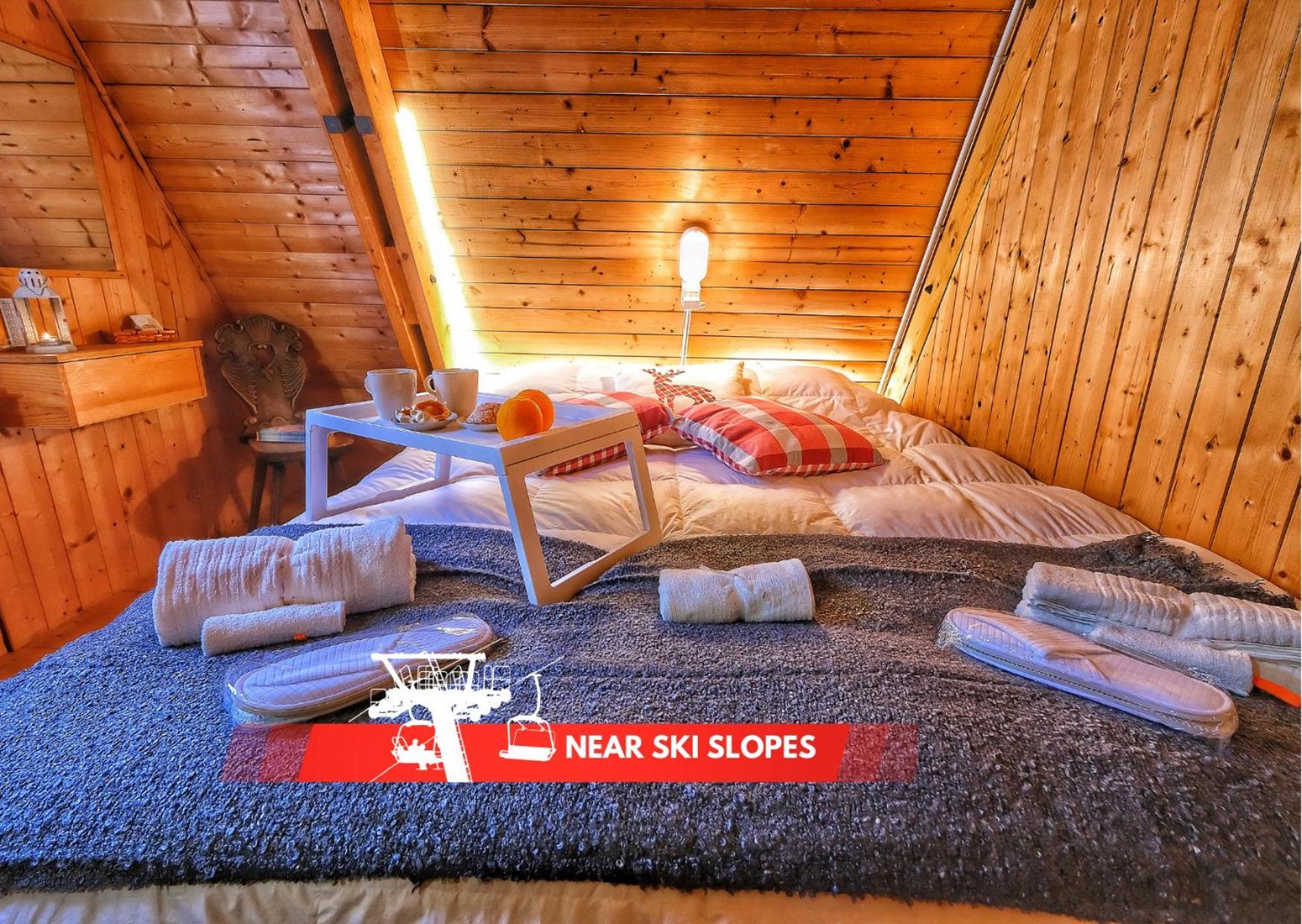 ~Chalet_Rifugio Tra I Boschi~ Sella Nevea Exterior foto