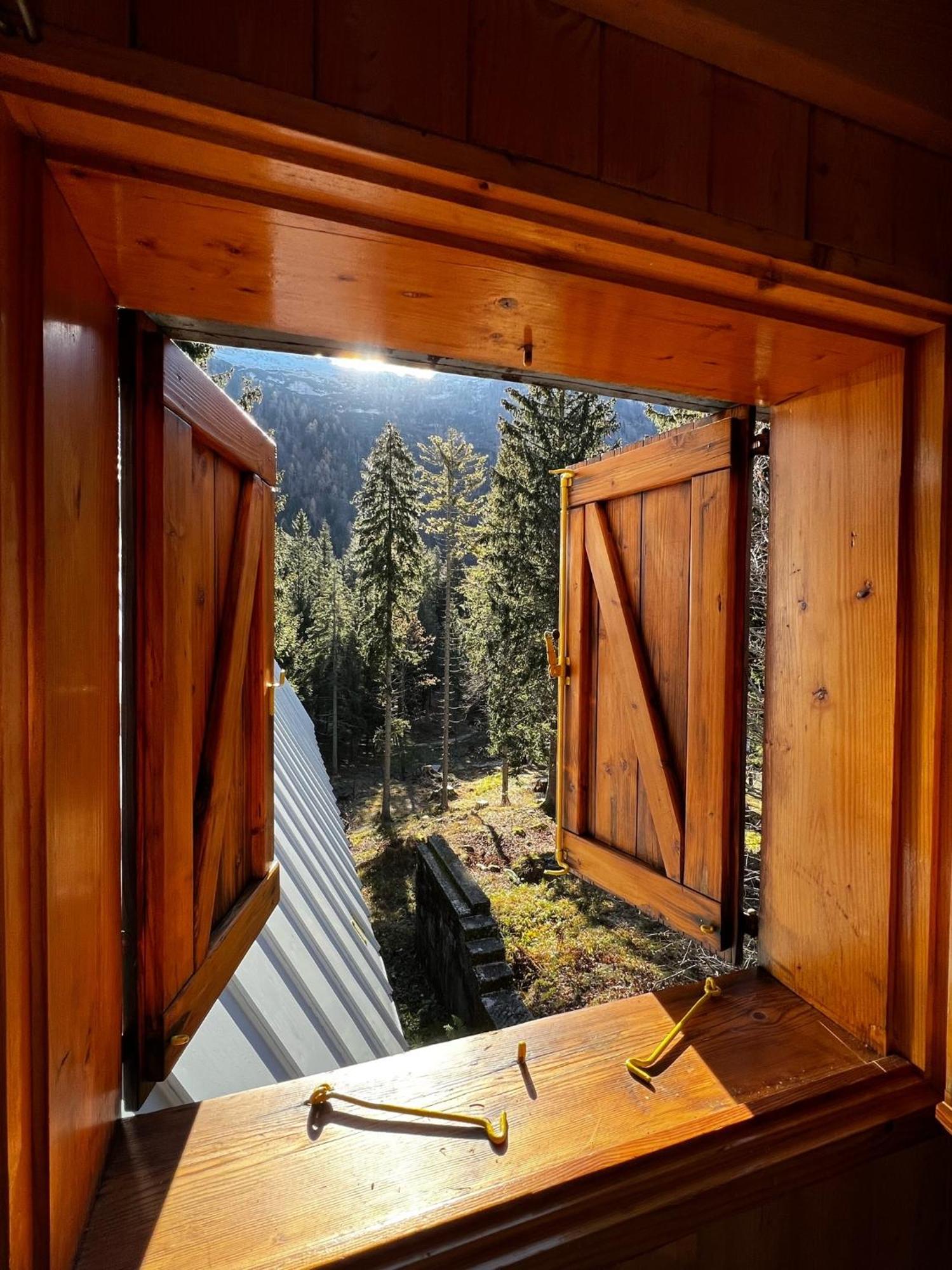 ~Chalet_Rifugio Tra I Boschi~ Sella Nevea Exterior foto